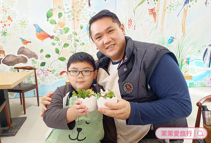 繞山花 手作多肉植物組合盆栽