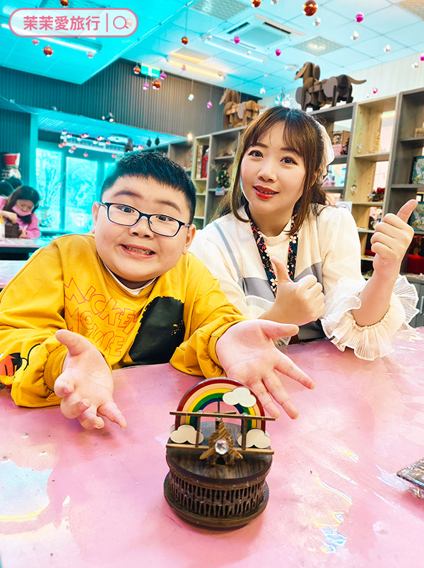 台中親子景點 約客厚禮築夢手創館