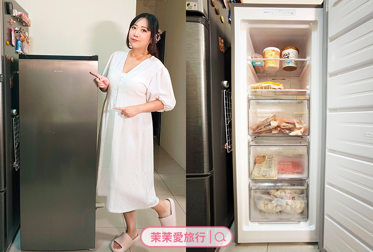 【SANSUI 山水】161L 變頻直立式冷凍櫃